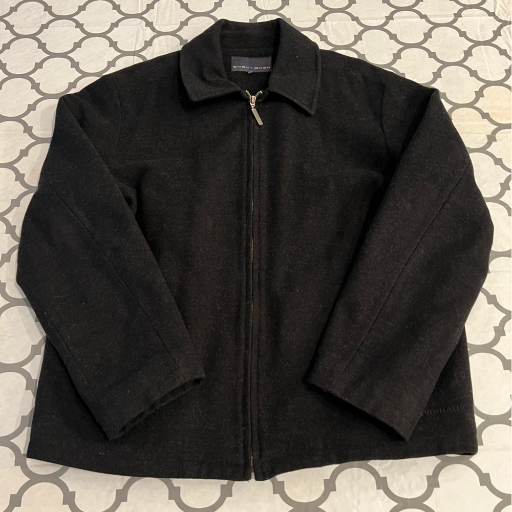 Vintage Chevignon Jacket Bomber Wool Blend Men’s Size Medium Rare